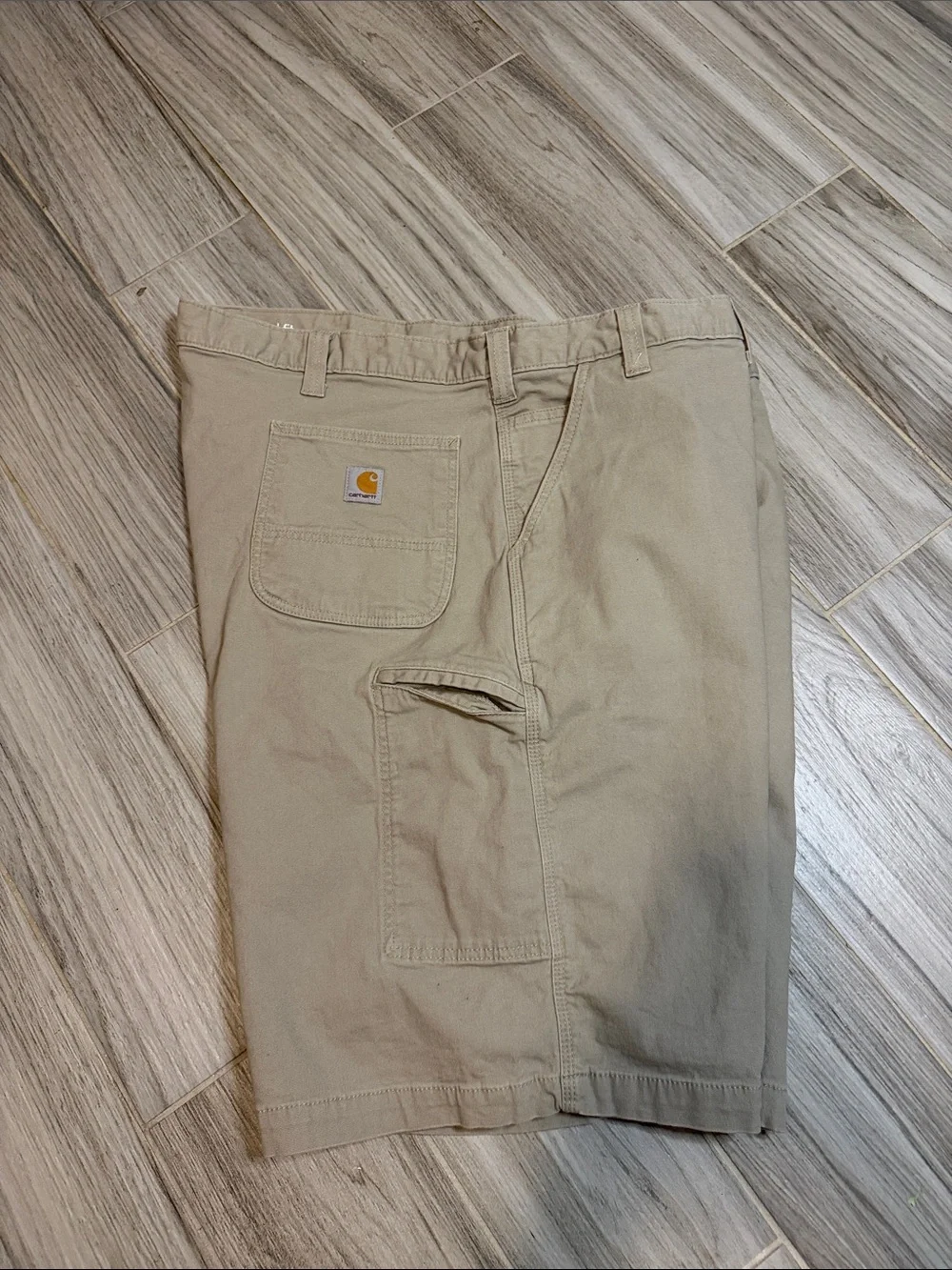 Carhartt Men’s Flat-Front Shorts - Khaki